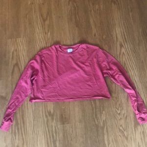 Cropped long sleeve
